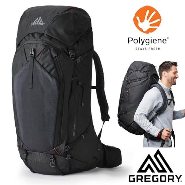 【Gregory】新攻款 BALTORO PRO 100L 專業網狀透氣健行登山背包(142437 熔岩黑)