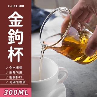 【工具王】玻璃刻度杯 造型飲料杯 咖啡玻璃杯 玻璃量筒 水杯 烘焙量杯 高硼矽玻璃杯(調酒公杯 630-GCL300)