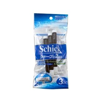 【GOOD LIFE 品好生活】Schick拋棄式3入刮鬍刀(日本直送 均一價)