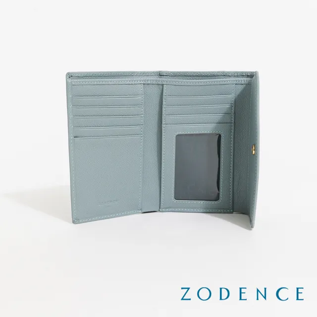 【ZODENCE 佐登司】NOVIA進口真皮中夾(多色)