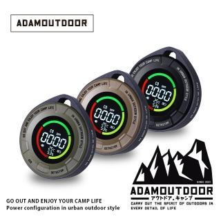 【ADAMOUTDOOR】隨身一氧化碳 溫濕度偵測器(ADDT-MON100 濕度器)