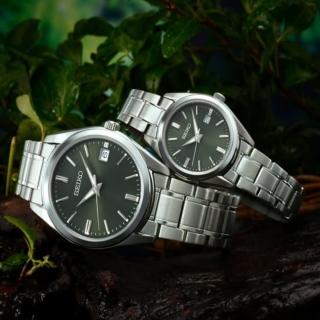 【SEIKO 精工】CS系列 大三針時尚情侶腕錶40.2/29.8mm(SUR527P1 / SUR533P1)