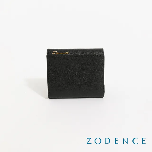 【ZODENCE 佐登司】NOVIA進口真皮三折迷你短夾(多色)