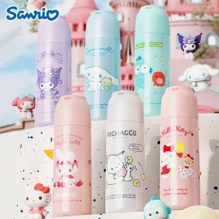 【SANRIO 三麗鷗】三麗鷗魔法系列316不銹鋼直飲附小杯蓋保溫杯460ml(酷洛米/美樂蒂/大耳狗/凱蒂貓/帕恰狗)