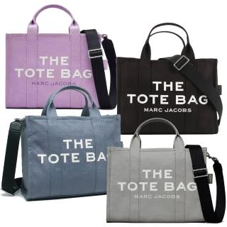【MARC JACOBS 馬克賈伯】TRAVELER SAMLL TOTE 字母帆布兩用托特包(多色/任選)