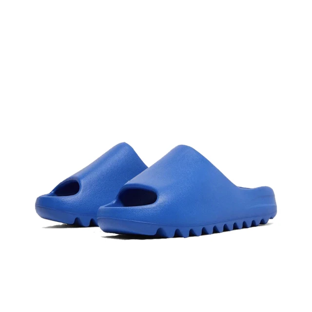 adidas 愛迪達 Adidas Yeezy Slide Azure 克萊茵藍 拖鞋 ID4133(防水 舒適 休閒鞋 男鞋)