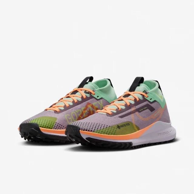 NIKE 耐吉 越野跑鞋 Wmns React Pegasus Trail 4 GTX V2 女鞋 紫 防水 運動鞋(HM9723-500)