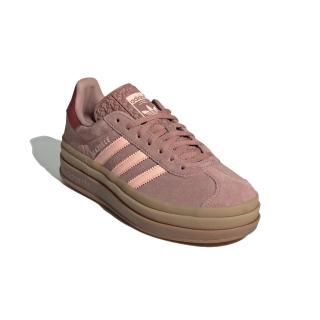 【adidas 愛迪達】休閒鞋 運動鞋 經典 增高 麂皮 GAZELLE BOLD W 女 - JH9666