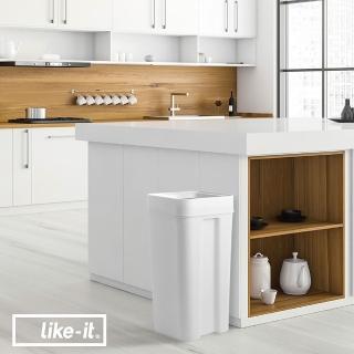 【Like-it】Seals 簡約開口式垃圾桶 45L