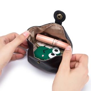 【希賽德】可愛牛皮零錢袋 真皮零錢包 牛皮零錢包 小零錢包 收納錢袋 小錢包 錢包 女 小皮夾(女零錢袋短夾)