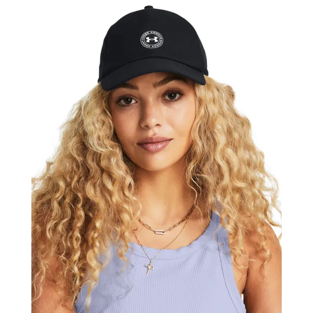 【UNDER ARMOUR】UA 女 Iso-chill Armourvent 棒球帽_1383445-001(黑色)