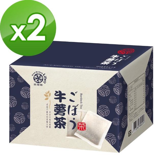 【笑蒡隊】絕品牛蒡茶包100%牛蒡無添加6G*15包/盒(x2盒組)