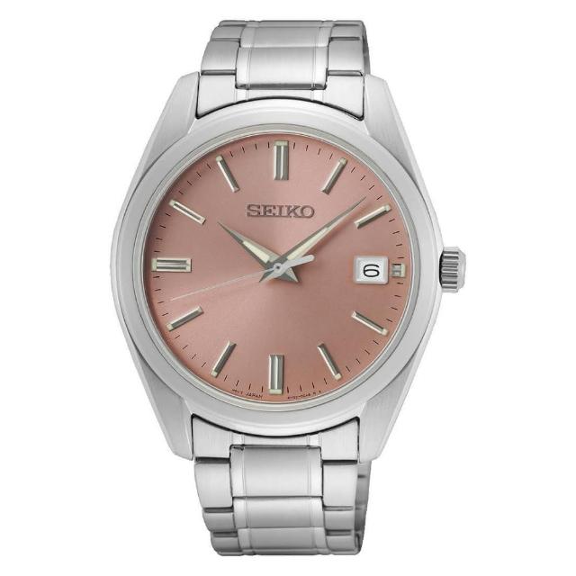 【SEIKO 精工】CS系列 大三針簡約時尚腕錶/40.2mm(6N52-00A0P/SUR523P1)