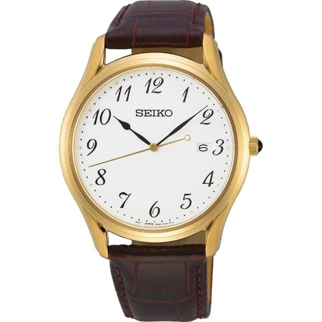 【SEIKO 精工】CS系列 日式簡約時尚腕錶/39mm(6N42-00K0K/SUR306P1)