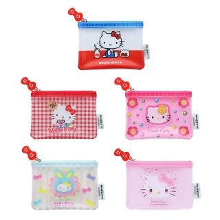 【sun-star】三麗鷗 Hello Kitty 50週年 迷你拉鍊收納包 零錢包