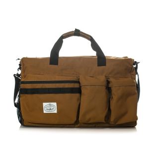 【POLER STUFF】BOSTON TRAVEL BAG 波士頓旅行袋 / 行李箱掛包 / 附背帶(棕)