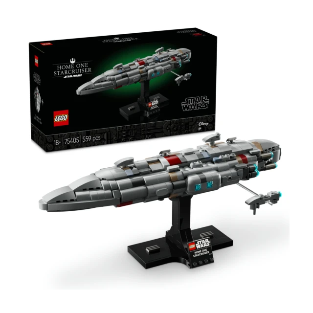 LEGO 樂高 星際大戰系列 75405 Home One Starcruiser(絕地大反攻 Star Wars 星戰模型 積木 禮物)