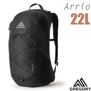 【Gregory】ARRIO 22L 多功能健行登山揹包 水袋相容(138424-7409 碳黑)