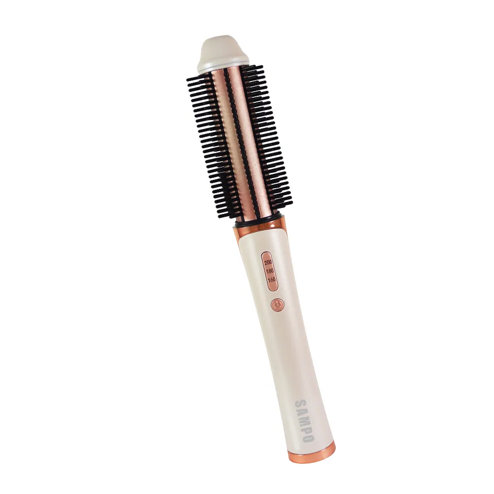 SAMPO 聲寶】無線陶瓷直捲兩用造型器/捲髮器/直髮梳/離子夾(HC