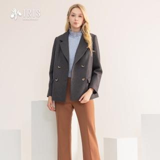 【IRIS 艾莉詩】修身百搭寬腰長褲-2色(46325)