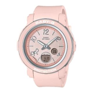 【CASIO 卡西歐】BABY-G緞帶靈感設計雙顯錶(BGA-290RA-4A)