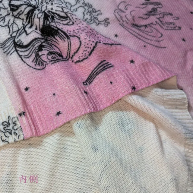 【PANGCHI 龐吉】出清品 漸層珊瑚羊毛針織上衣(2323267/11/12)