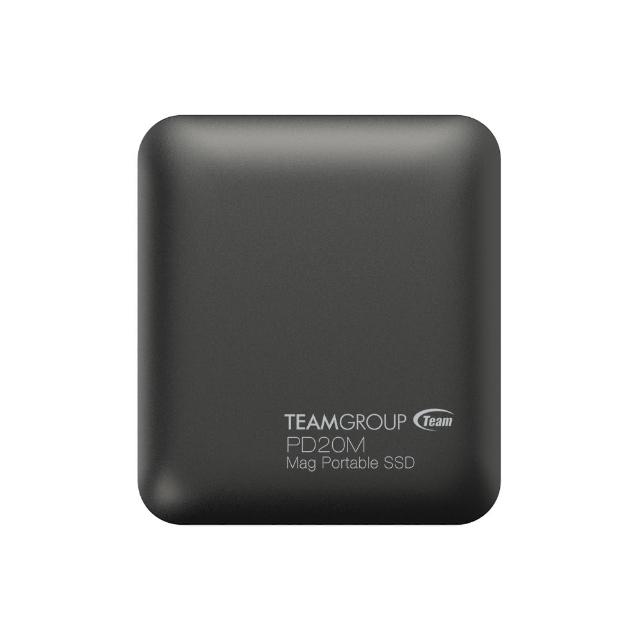 【Team 十銓】PD20M 2TB MagSafe磁吸外接式固態硬碟 泰坦灰(輕巧40g TYPE-C接頭)