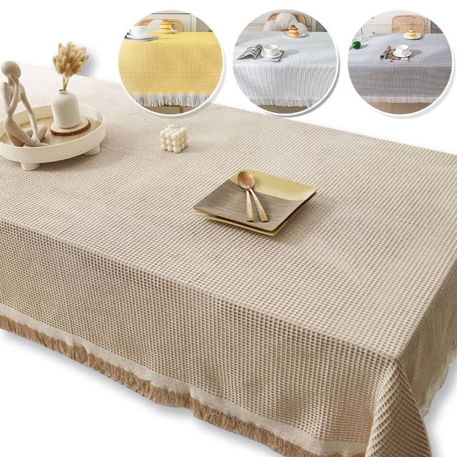 【Dido home】編織棉紗 流蘇造型 長桌 桌巾桌布-130x230cm(HM275)