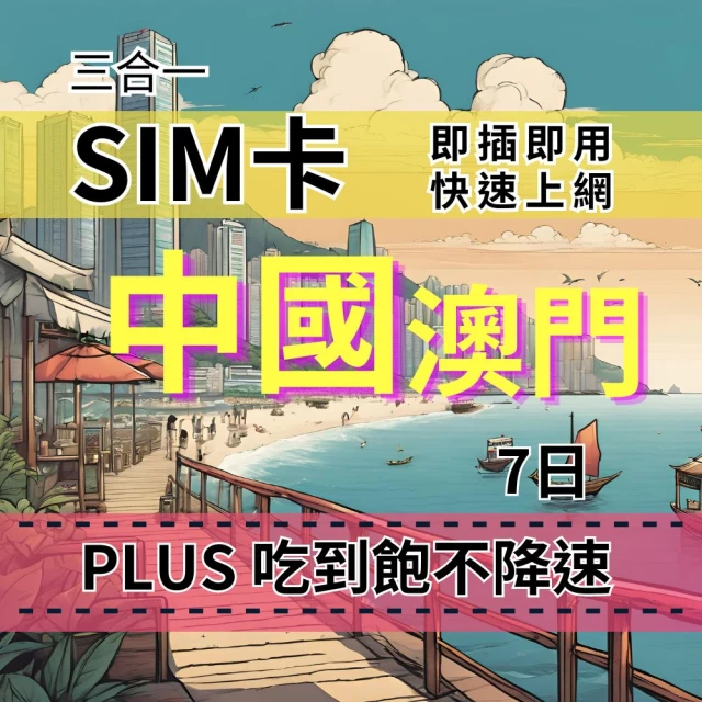 SIM88 7天 中國上網吃到飽 不限速 PLUS吃到飽不降速 免翻牆無限制 中國移動 中國旅遊上網(CMCC電信)