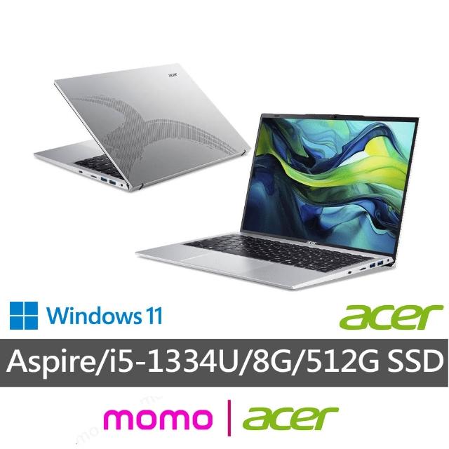 【Acer 宏碁】14吋i5輕薄筆電(Aspire/AL14-52M-54QL/i5-1334U/8G/512G SSD/W11)