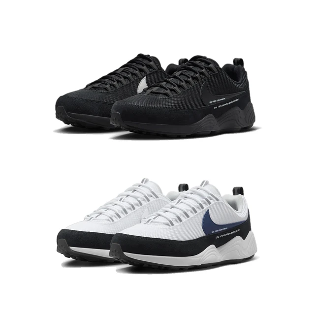 NIKE 耐吉 Fragment x Nike Air Zoom Spiridon Black 藤原浩 黑/白藍 HF5455(聯名款 休閒鞋 男鞋)