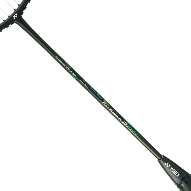 【YONEX】Arcsaber 2 Feel 羽球拍 精準控球 穿線拍 黑綠(ARC2FGE530)