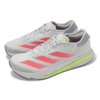 【adidas 愛迪達】慢跑鞋 Adizero SL2 M 男鞋 女鞋 灰 紅 緩震 運動鞋 愛迪達(IH8193)