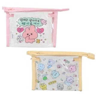 【小禮堂】gosimperson ☆☆☆ 最高心 PVC透明收納包(平輸品)