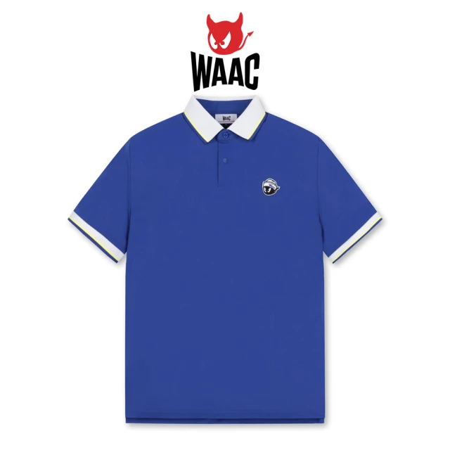 WAAC SAILOR WAACKY COLOR BLOCK POLO 男士 短袖POLO衫 藍色