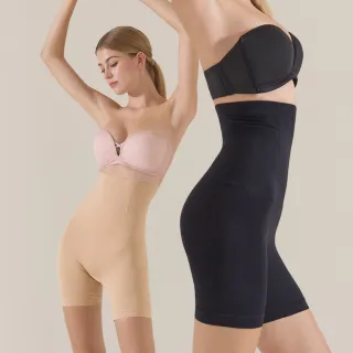 【beaulace 薄蕾絲】高腰修飾身形塑身褲 不敗曲線 速(中塑型 塑身褲)