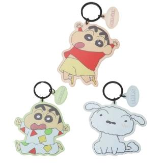 【小禮堂】蠟筆小新 PVC扣式收納包(平輸品)