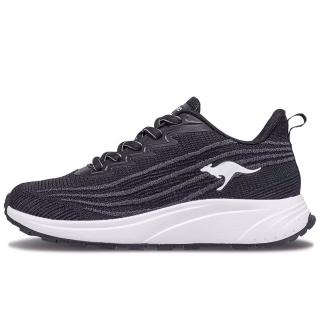 【KangaROOS】美國袋鼠鞋 女 RUN SPEED 2 超輕量跑鞋/運動/穿搭/生活 黑(KW41550)