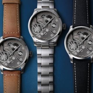 【MIDO 美度】Multifort 先鋒系列90週年限量版 手動上鍊機械錶-44mm 520禮物 送禮 手錶(M0386051106000)