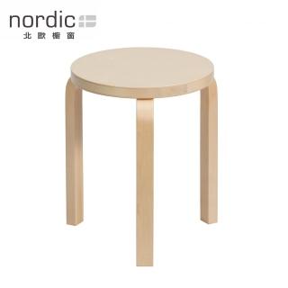 【北歐櫥窗】Artek Stool 60 三腳圓凳(原色)
