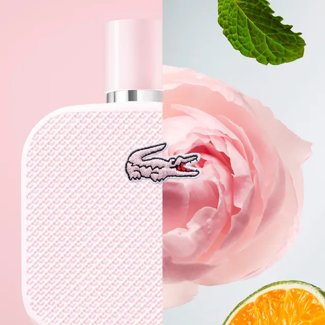 【LACOSTE】經典玫瑰淡香精100ml(贈隨機身體乳100ml.專櫃公司貨)