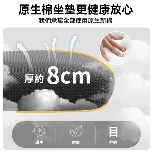 【耐家】弓型椅 人體工學椅 辦公椅 電腦椅 透氣網椅(透氣網椅/旋轉升降頭枕/腰托/乳膠坐墊/預售15天)