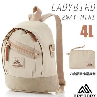 【Gregory】LADYBIRD 2WAY MINI 4L 兩用多用途迷你後揹包+手挽袋(131370-1775 沙色)