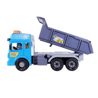 【KIDMATE】臺灣好車隊-大型砂石車(大型砂石車 臺灣玩具車 模擬 磨輪車 聲光玩具 中文語音)