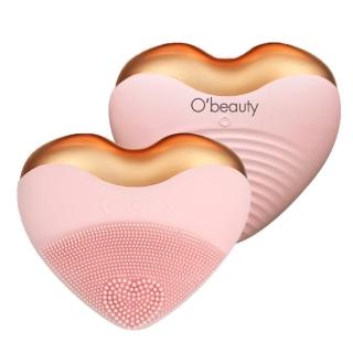 【Obeauty 奧緹】甜心提拉淨膚儀USB矽膠防水深層潔淨洗臉機按摩器(UFS-030)