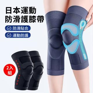 【ANTIAN】日本膝蓋關節護膝帶 2入組(半月板髕骨運動保護套 老寒腿保暖套)