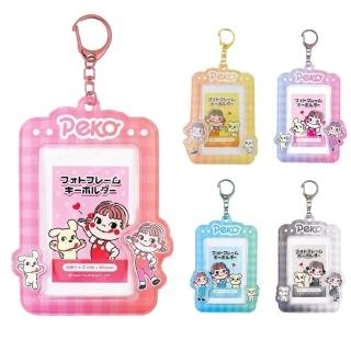 【小禮堂】不二家Peko PVC造型小卡套 - 漸層色(平輸品)