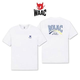 【WAAC】WACKY BACK PRINT SS CREWNECK TOP 男士 圓領短袖上衣 白色