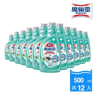 【魔術靈】廚房清潔劑(更替瓶500ml x12入/箱購)