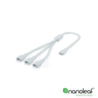 【Nanoleaf】配件Essentials燈條1對3分配器-55cm(RGB LED 觸控 音樂 氣氛燈 LED燈 畫素燈)